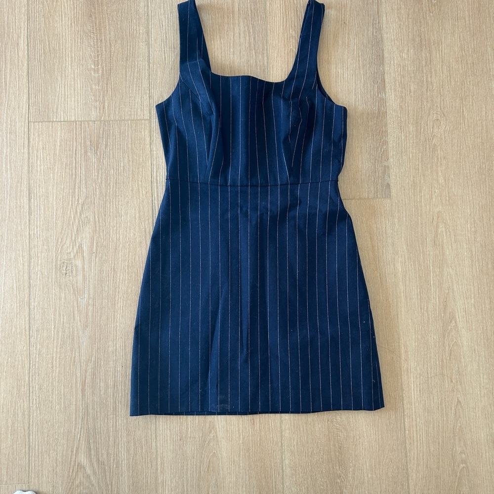 Favorite Daughter Blue Sheath Mini Dress